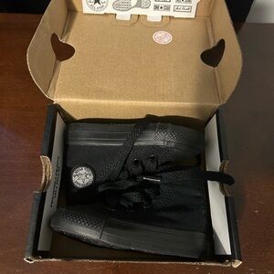 Kids Black Converse Sneakers